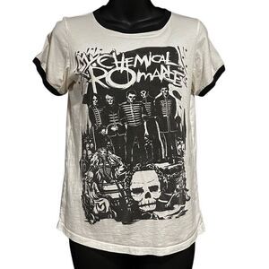 My Chemical Romance MCR The Black Parade Ringer T-Shirt Women’s XS